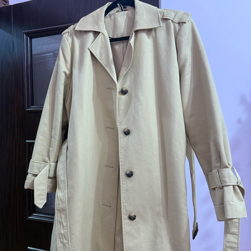 Classic Beige Trench Coat
